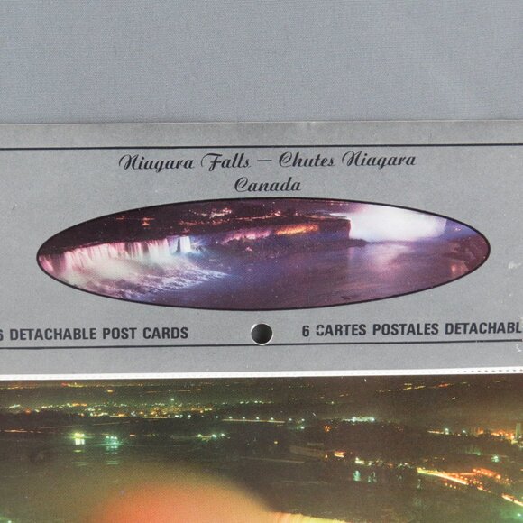 Vintage Postcard Set - Niagra Falls at Night 6 Pack - Royal Specialty Services - Picture 2 of 10